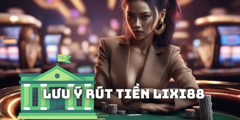 Lưu ý trước khi bắt đầu rút tiền Lixi88